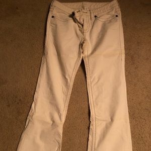 Cream colored corduroys - Boot cut